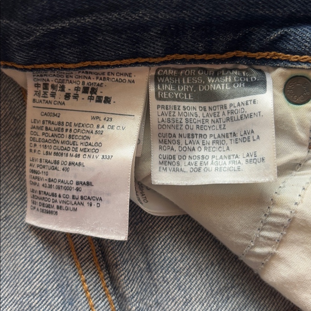 Levi’s Wedgie Button Fly - image 5